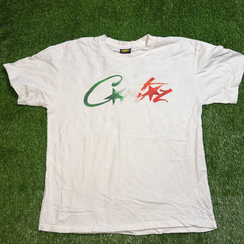 White Corteiz Graphic T-Shirt